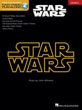 Easy Piano CD Play Along #31 Star Wars piano sheet music cover